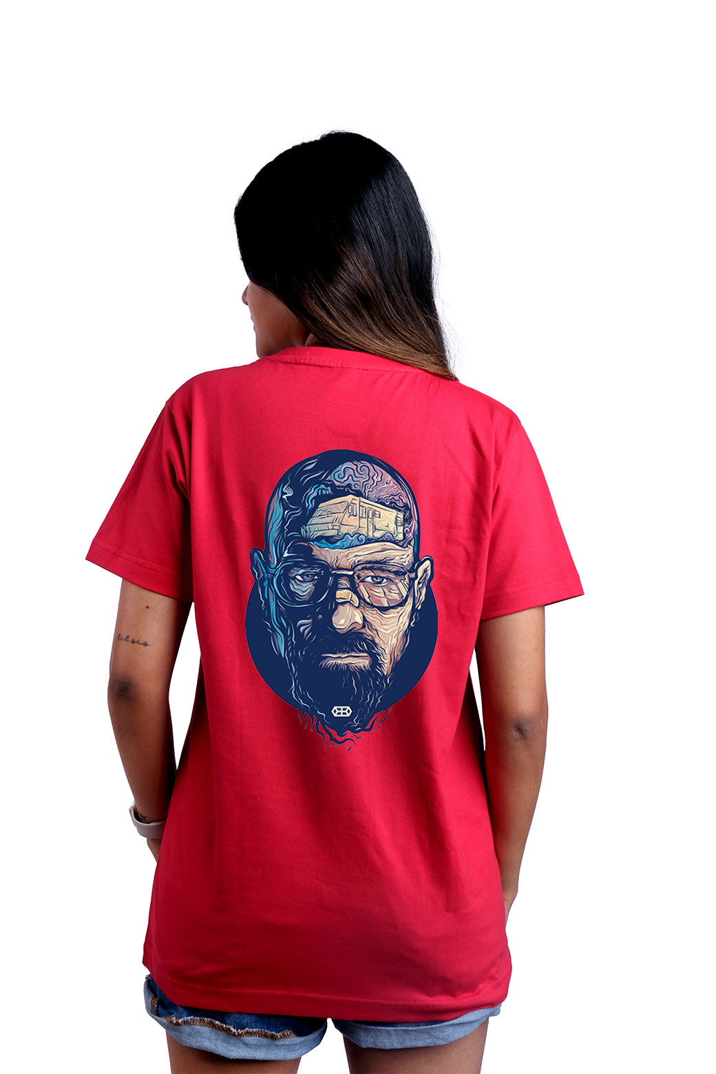 Breaking Bad Round Neck Women (Red)