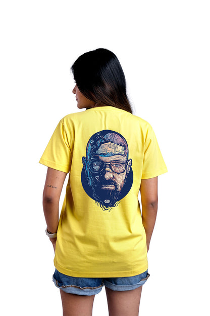 Breaking Bad Round Neck Women (Yellow)