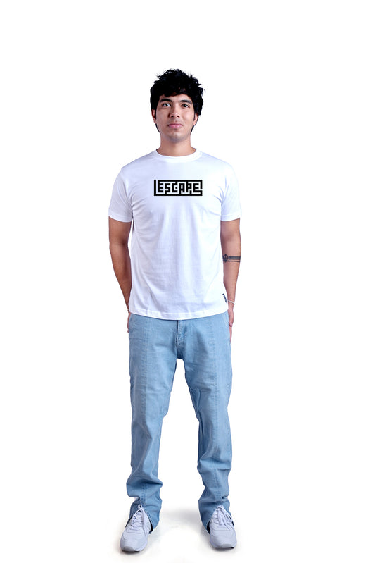 Escape Round Neck Men (White)