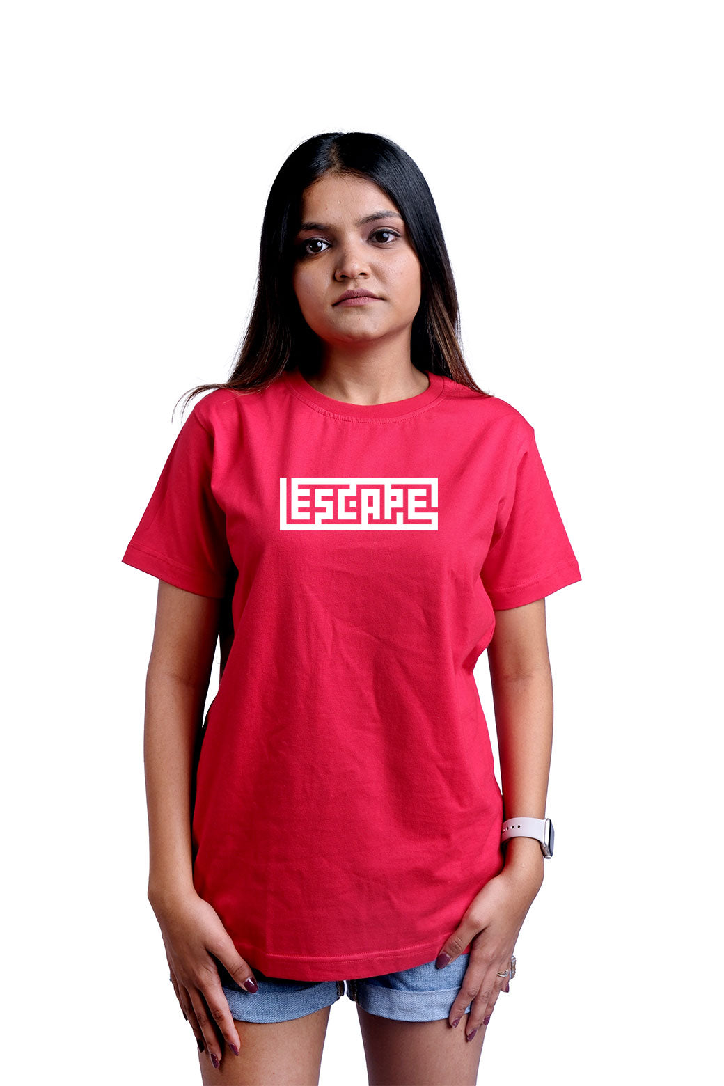 Escape Round Neck Women (Red)