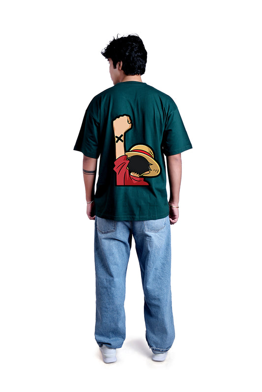 Soar High Oversize Men (Forest Green)