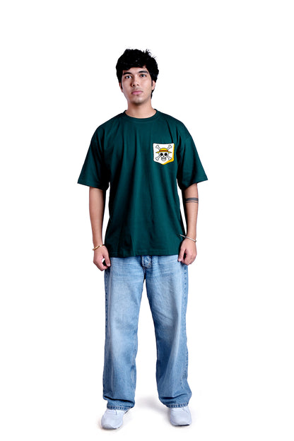 Soar High Oversize Men (Forest Green)