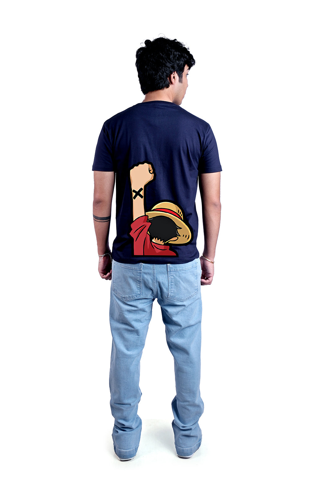 Soar High Round Neck Men (Navy Blue)