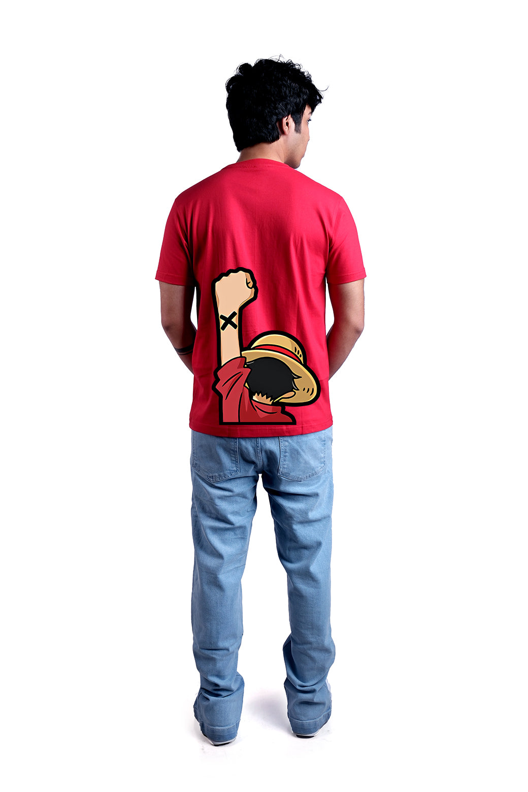 Soar High Round Neck Men (Red)