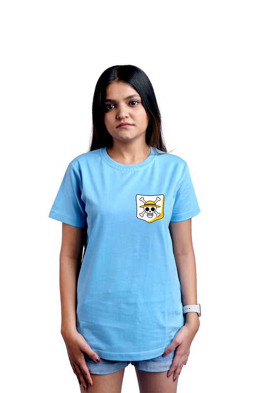 Lufi Round Neck Women (Sky Blue)