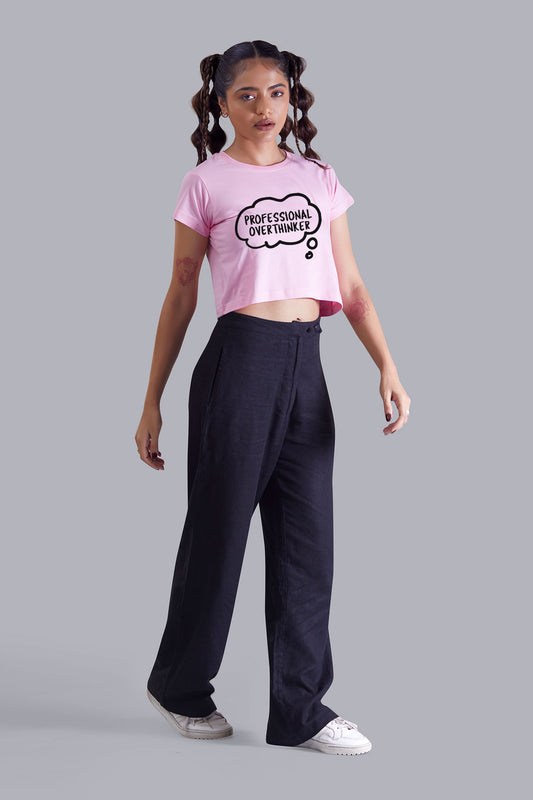 Sunshine Success Babypink Crop Top