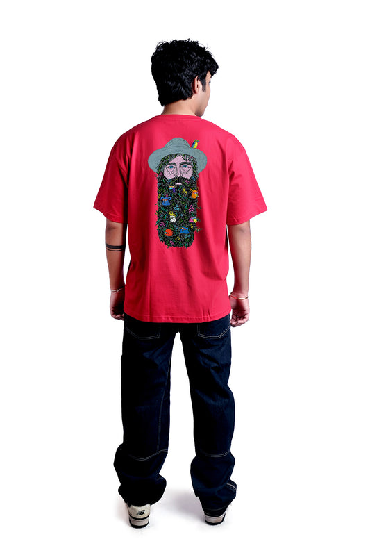 BushBeardo Oversize Men (Red)