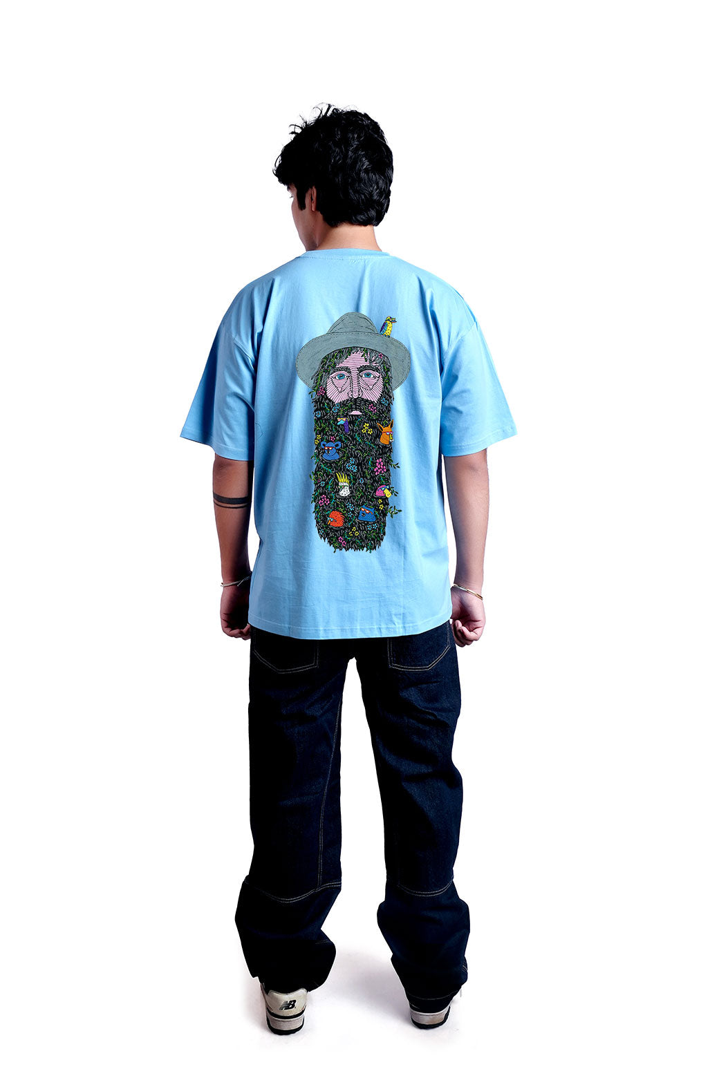 BushBeardo Oversize Men (Sky Blue)