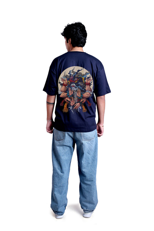 Don't Duck with me Oversize Men (Navy Blue)