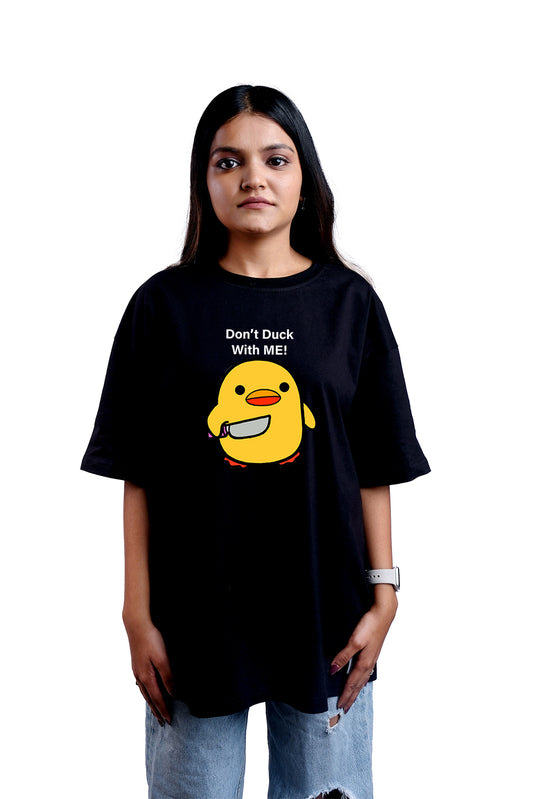 Don't Duck With Me Oversize Women (Black)