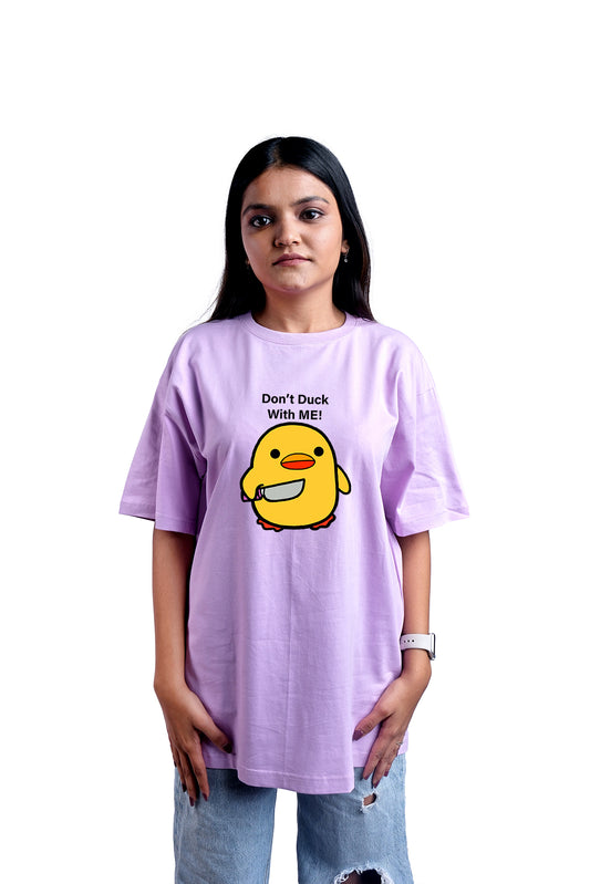 Don't Duck With Me Oversize Women (Lavender)