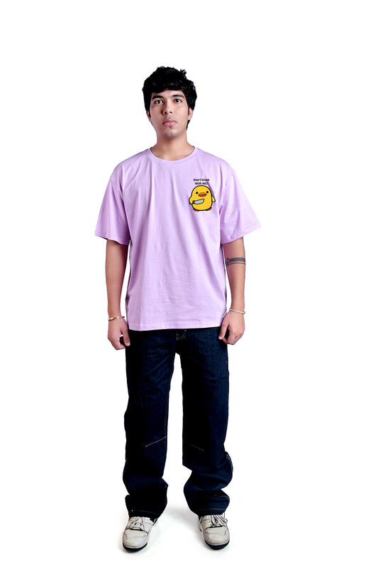 Don't Duck with me Oversize Men (Lavender)