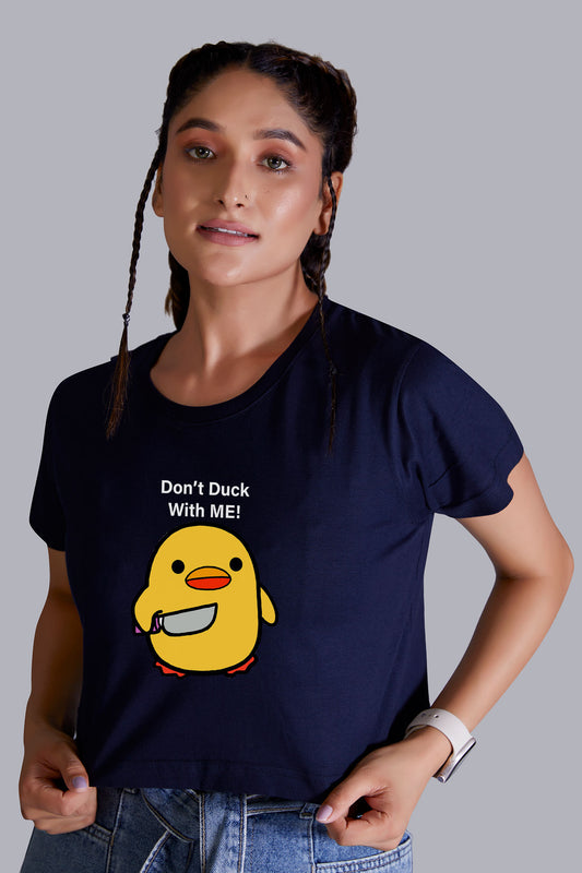 Don't Duck With Me (Navy Blue)