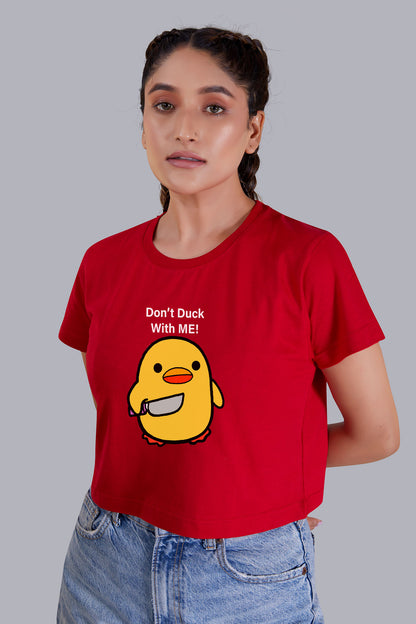 Don't Duck With Me (Red)