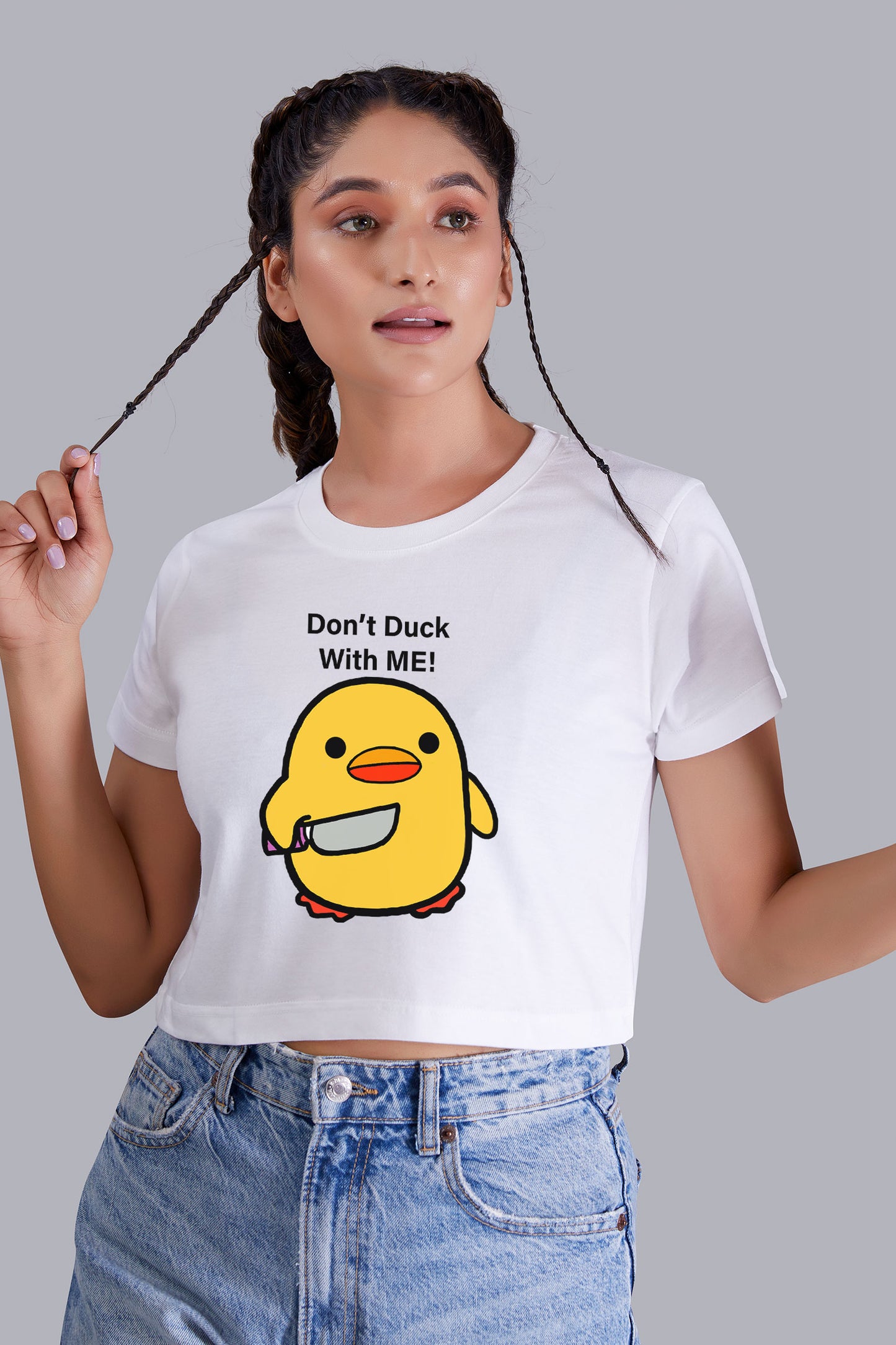 Don't Duck With Me (White)