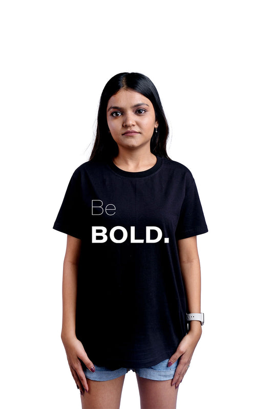 Be Bold Round Neck Women (Black)