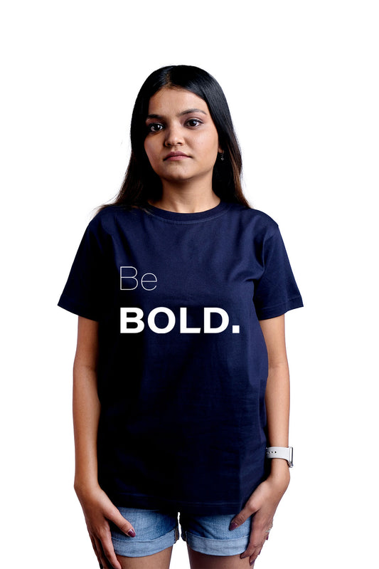 Be Bold Round Neck Women (Navy Blue)