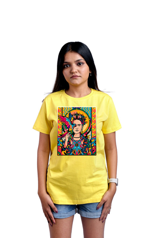 Sage Round Neck Women (Yellow)