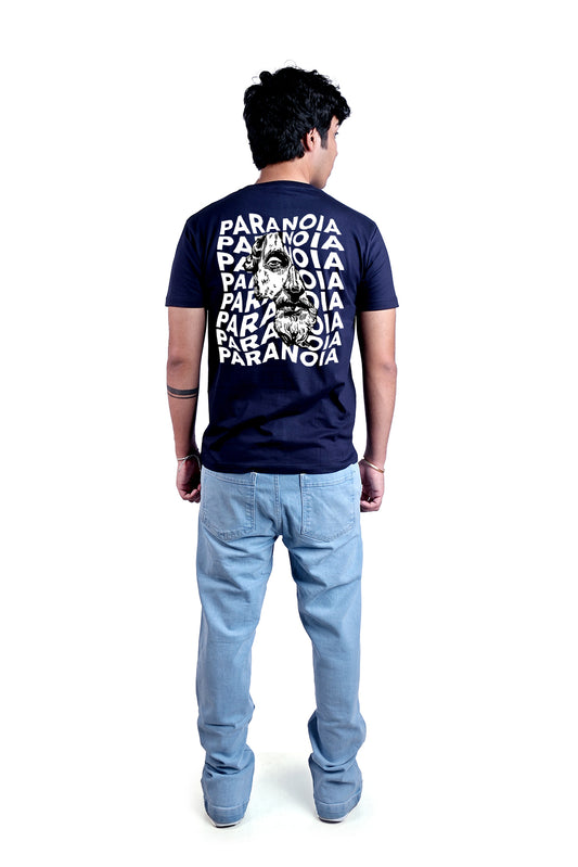 Paranoia Round Neck Men (Navy Blue)