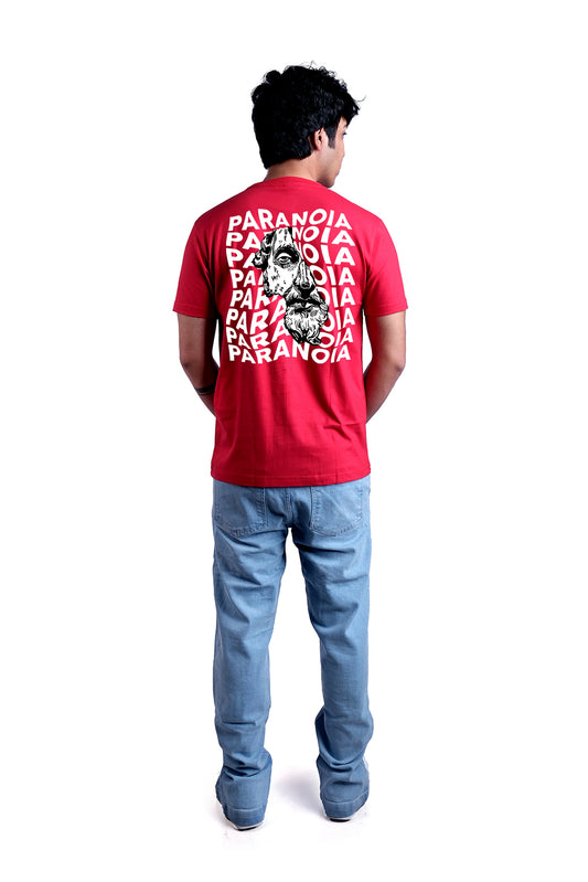 Paranoia Round Neck Men (Red)