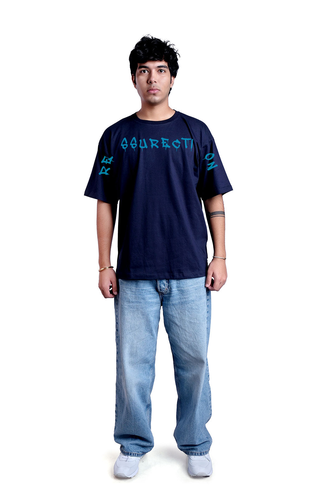 Ressurection Oversize Men (Navy Blue)