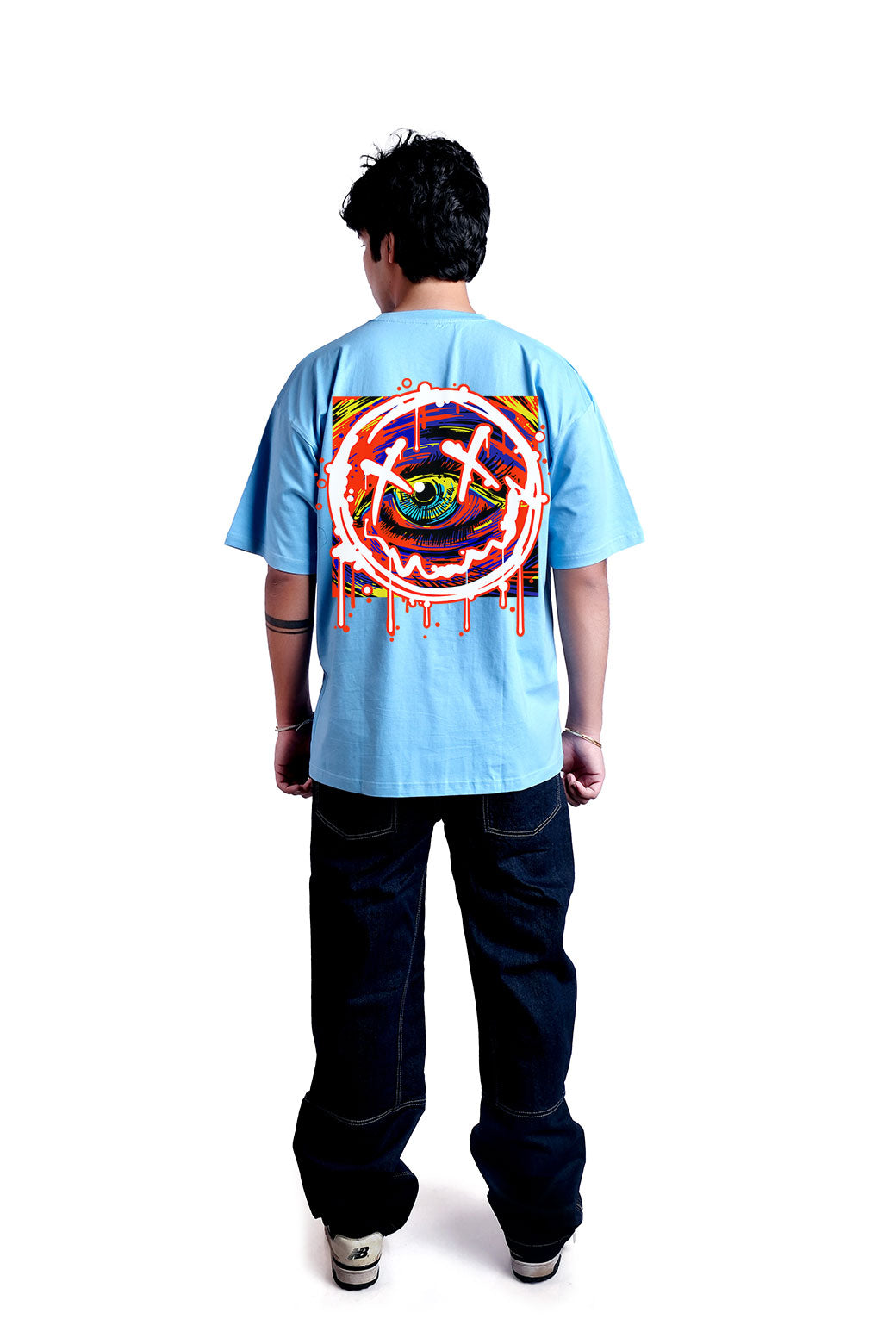 Ressurection Oversize Men (Sky Blue)