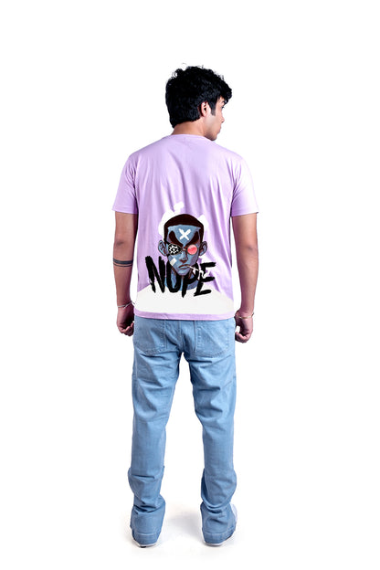 Nope1 Round Neck Men (Lavender)