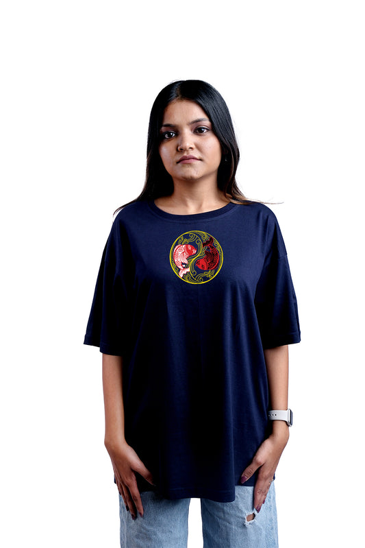 Pisces Oversize Women (Navy Blue)