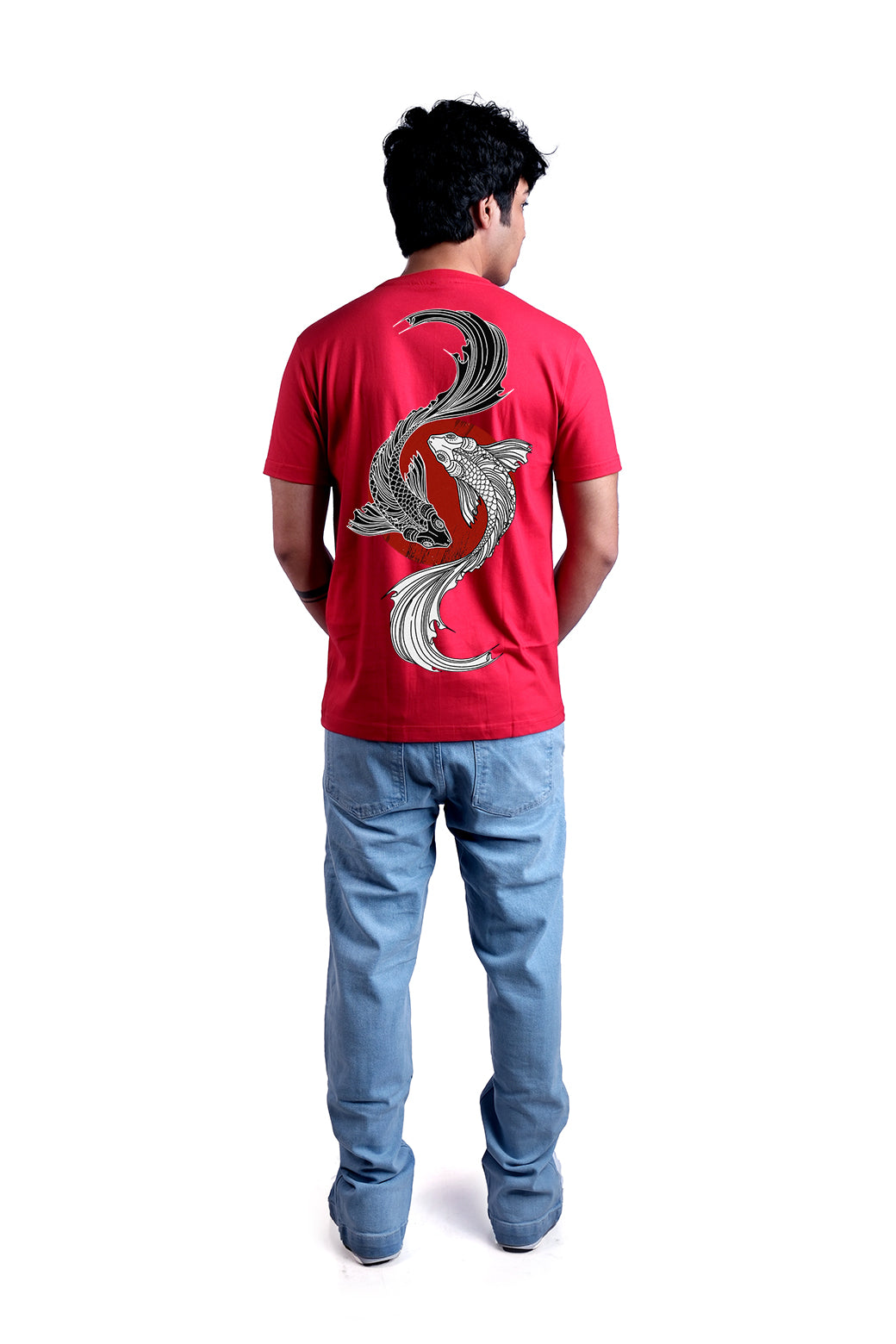 Pisces Round Neck Men (Red)