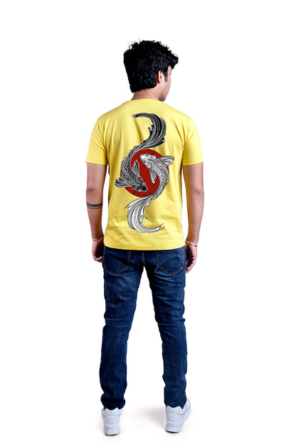 Pisces Round Neck Men (Yellow)