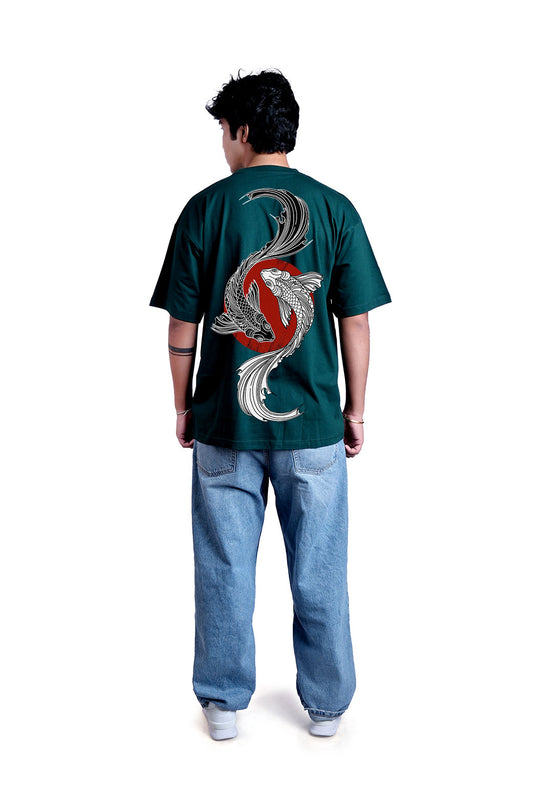 Pisces Oversize Men (Forest Green)