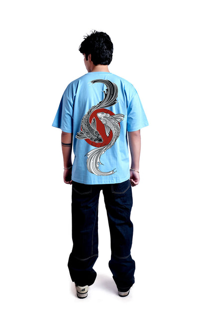 Pisces Oversize Men (Sky Blue)