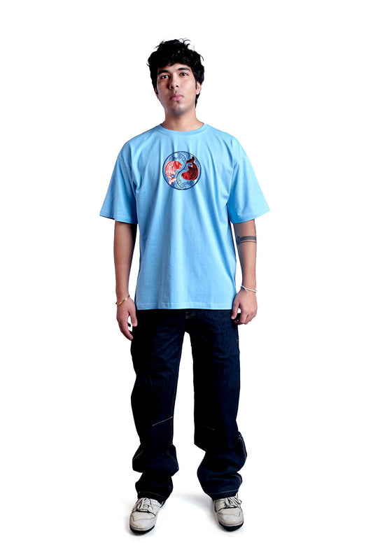 Pisces Oversize Men (Sky Blue)