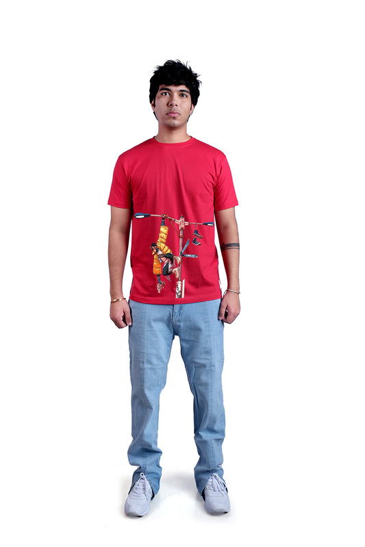 StreetMonkey Round Neck Men (Red)