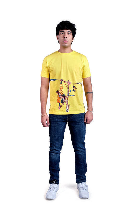 StreetMonkey Round Neck Men (Yellow)