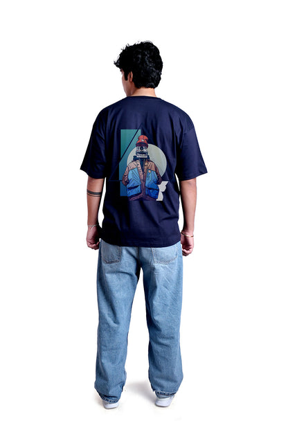 Prism Oversize Men (Navy Blue)