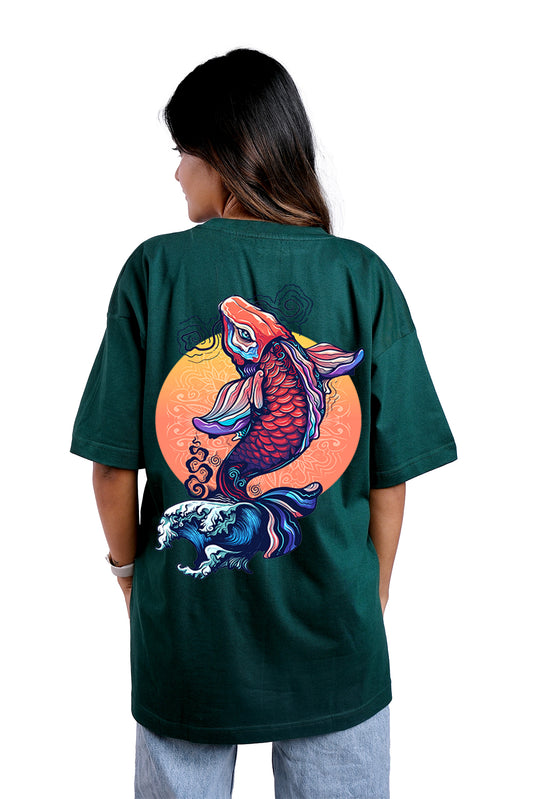 Koi Oversize Women (Forest Green)