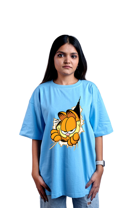 Garfield Oversize Women (Sky Blue)