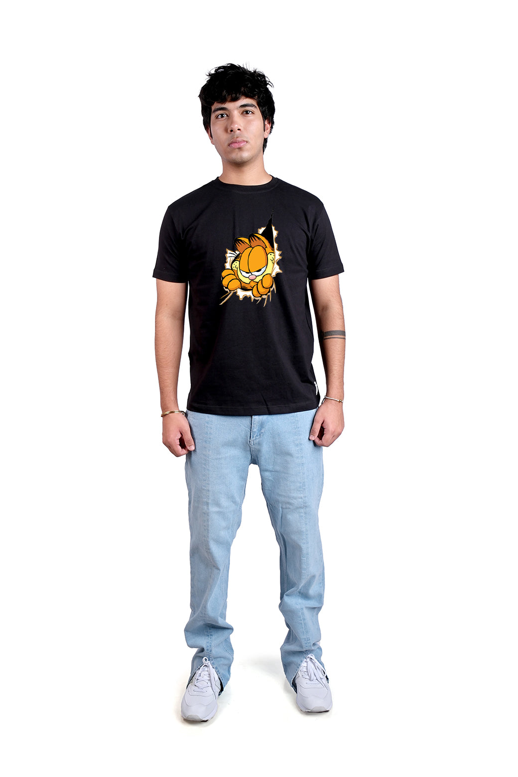 Garfield Round Neck Men (Black)