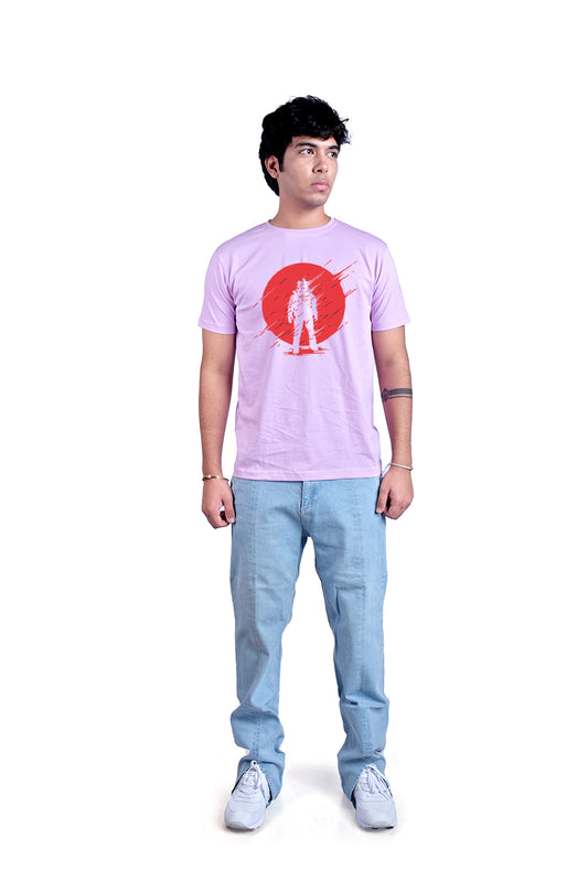 Fading Round Neck Men (Lavender)