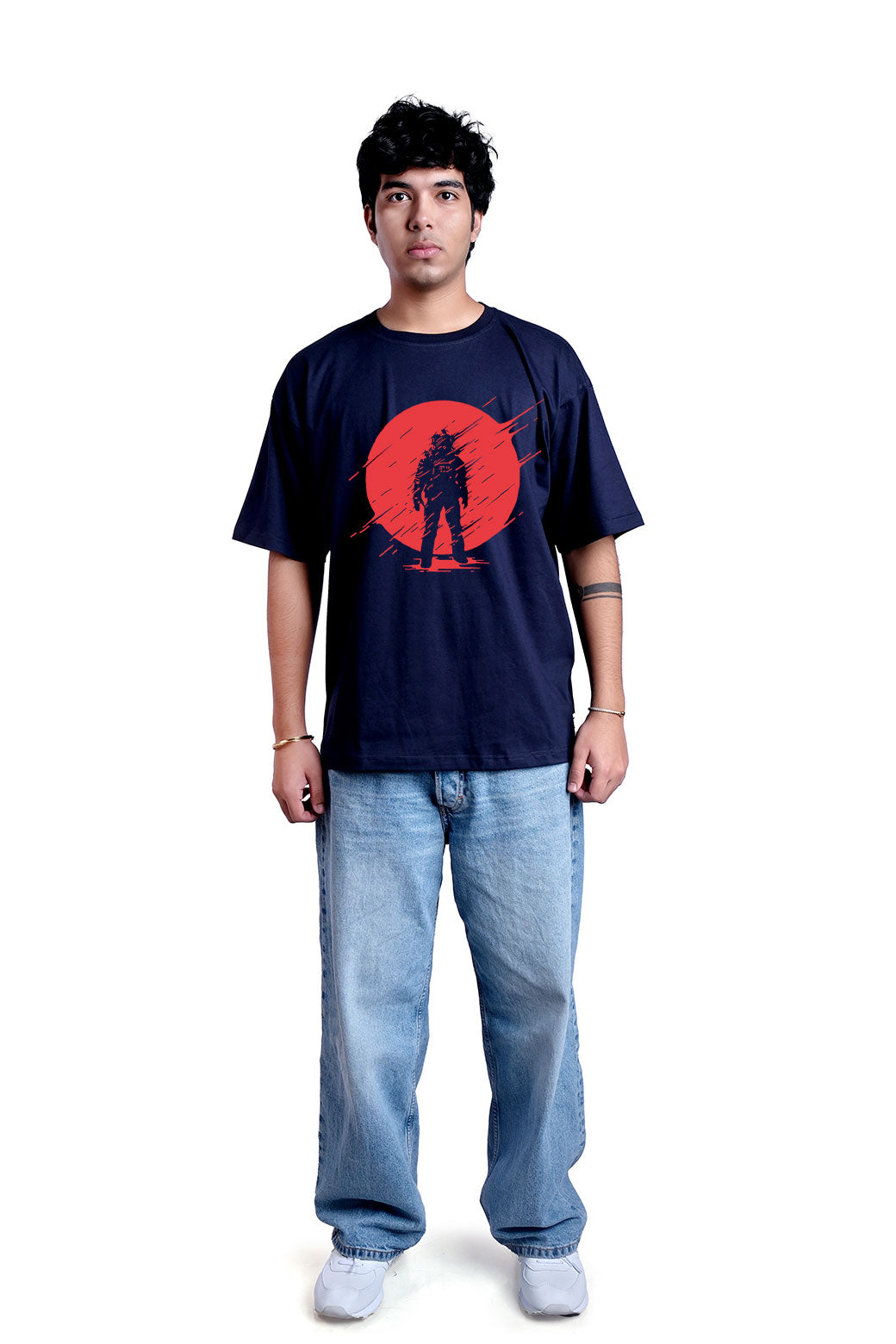 Fading Oversize Men (Navy Blue)