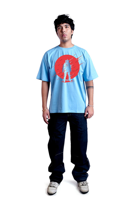 Fading Oversize Men (Sky Blue)