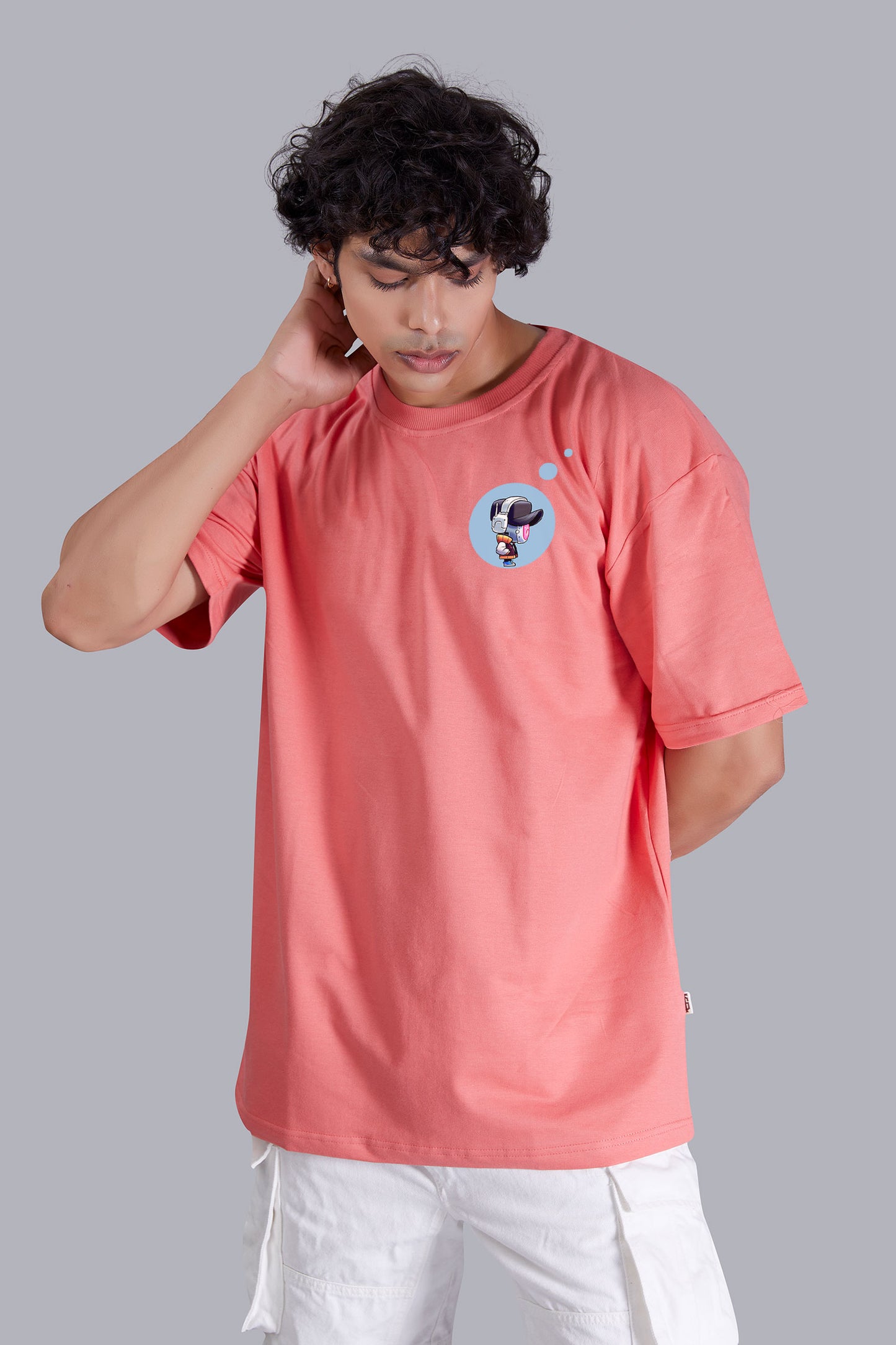 Watermelon Printed Oversized Tshirt For Men