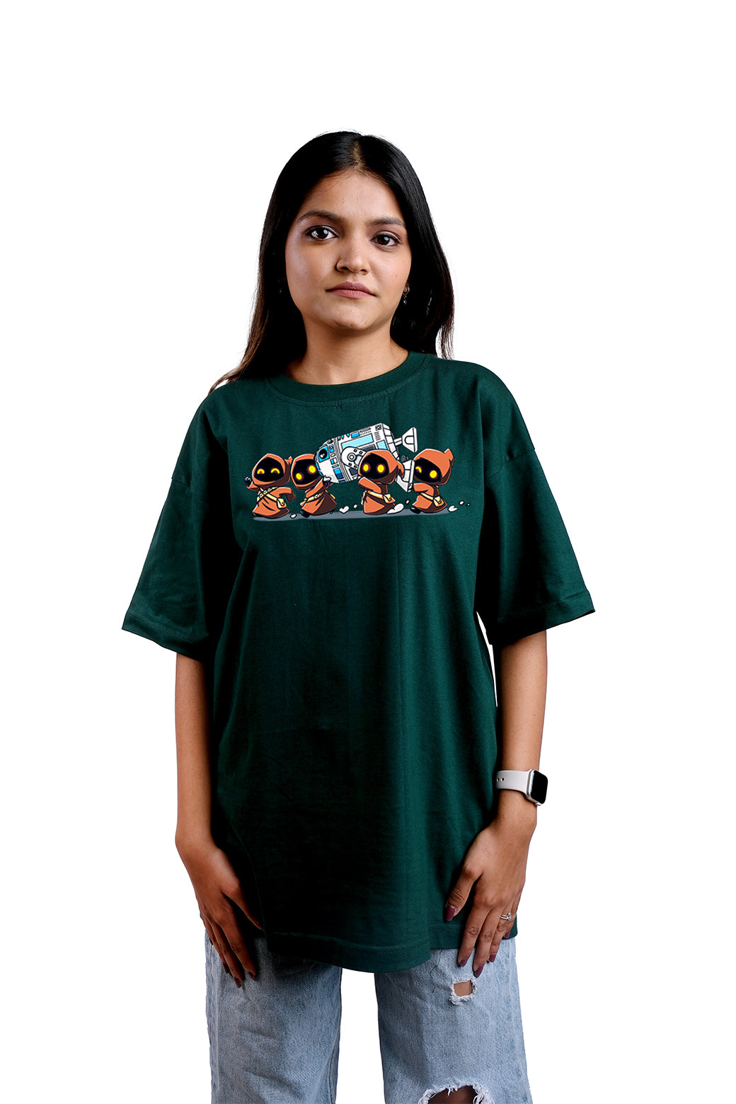 Dark Minions Oversize Women (Forest Green)