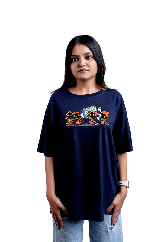 Dark Minions Oversize Women (Navy Blue)