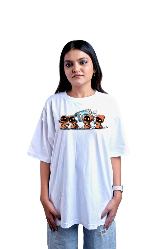 Dark Minions Oversize Women (White)