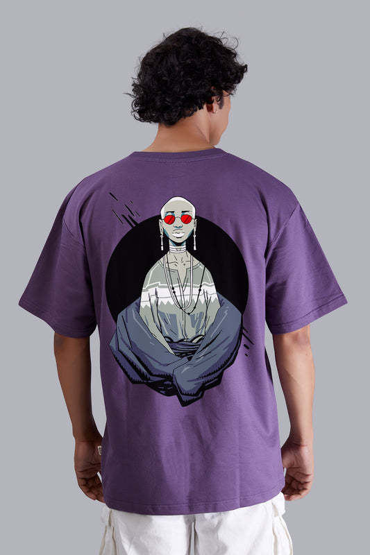 Ghost Soul Funky Grape Hip Hop Oversized Tshirt