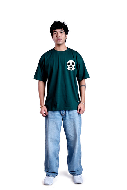 Glitch Oversize Men (Forest Green)