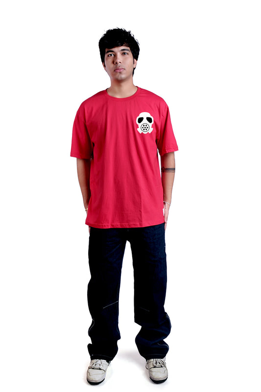 Glitch Oversize Men (Red)