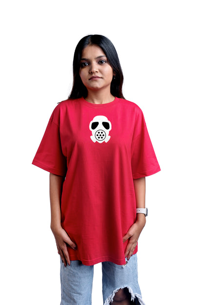 The Glitch Oversize Women (Red)